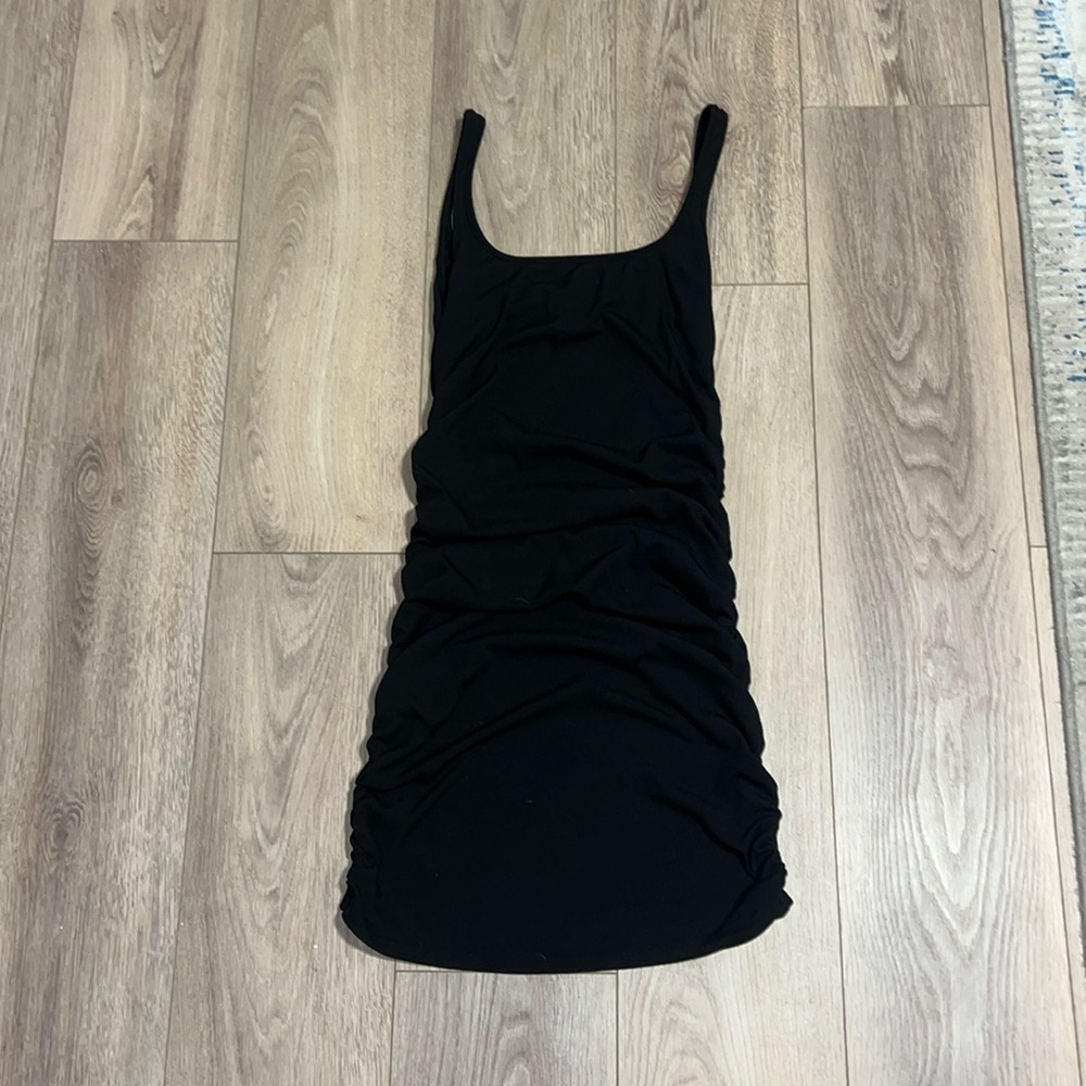 Amazon Size L Body Con Ribbed Mini Dress